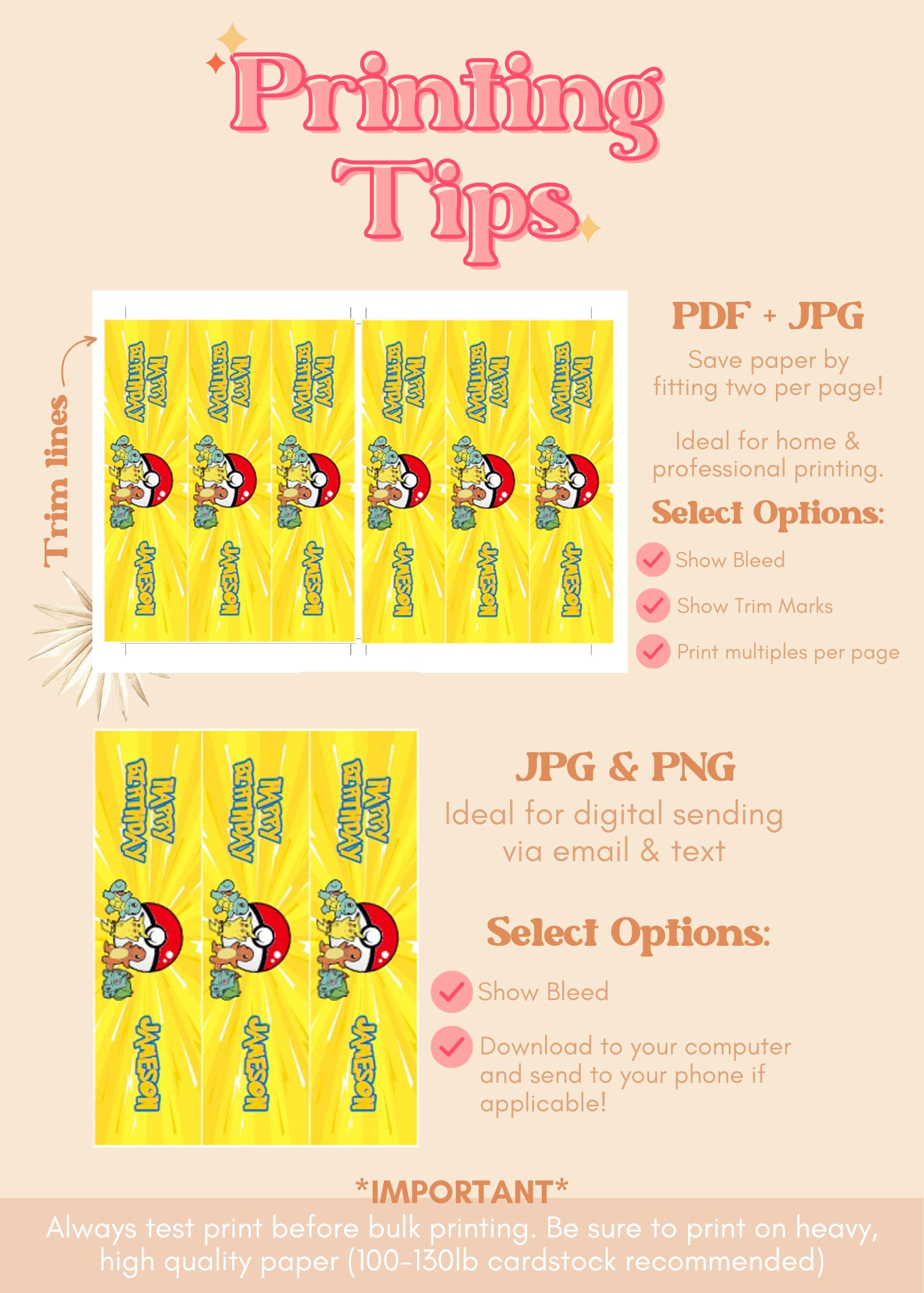 Pokemon Birthday Water Bottle Label | Pokeball Printable Party Decor | Pikachu Card Birthday Boy Party Theme