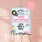 50s Diner Party Welcome Sign, Retro 50s Birthday, Sock Hop, Retro Diner Birthday Decor