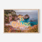 Big Sur is Calling Wall Art | California Ocean Wall Art | Botanical Landscape Art Poster | Digital Wall Art