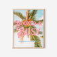 Booked and Busy Print: Palm Tree Poster | Digital Wall Art
