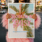 Booked and Busy Print: Palm Tree Poster | Digital Wall Art