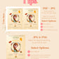 Frozen Queen Anna Birthday Invitation | Anna Birthday Invitation | Minimal Disney Frozen Birthday | Princess Anna Birthday