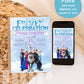 Frozen Inspired Birthday Invitation | Anna Elsa Birthday Invitation | Frozen Party Invite