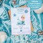 Frozen Queen Elsa Birthday Invitation | Elsa Birthday Invitation | Minimal Disney Frozen Birthday | Princess Elsa Birthday