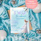 Frozen Inspired Birthday Invitation | In Two the Unknown Invitation | Elsa Birthday Invitation | Princess 2nd Birthday Invite