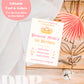 Her Royal Fiveness Invite | Royal Princess Editable Invite Template | Girl Princess Party