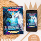 How to Train Your Dragon Birthday Invitation | Toothless Light Fury Invite | Toothless Dragon Birthday Party