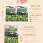 Minecraft Birthday Invitation | Video Game Birthday Party | Minecrafter Theme Invite | Gamer Bday Party