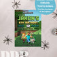 Minecraft Birthday Invitation | Video Game Birthday Party | Minecrafter Theme Invite | Gamer Bday Party | PC Minecraft Invite