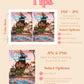 Moana Birthday Invitation | Moana ANY AGE Birthday Invite | Island Princess Themed Birthday