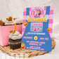 Ms Rachel Inspired Birthday Party Invitation | Overalls Songs for Littles Party Invite | Miss Rachel Sticky Bubble Gum Toddler Party