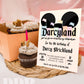 Disneyland Inspired Birthday Invitation | ANY AGE Vintage Disney Park Birthday Editable Invite Template
