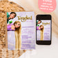 Tangled Birthday Invitation | Rapunzel Birthday Invite | Tangled Themed Birthday