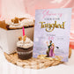 Tangled Rapunzel Birthday Invitation | Rapunzel 4th Birthday | Four Ever Tangled Princess Birthday Invite