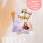 Tangled Rapunzel Birthday Invitation | Princess Birthday Invite