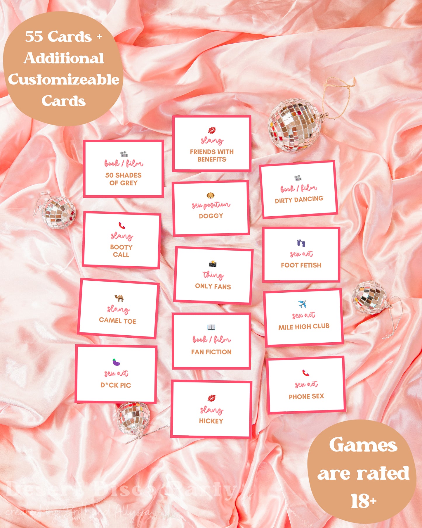 Spicy Bachelorette Party Games Bundle | Printable Hen Party Games