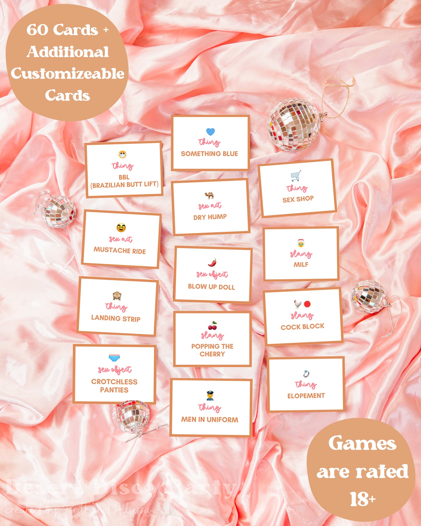 Spicy Bachelorette Party Games Bundle | Printable Hen Party Games