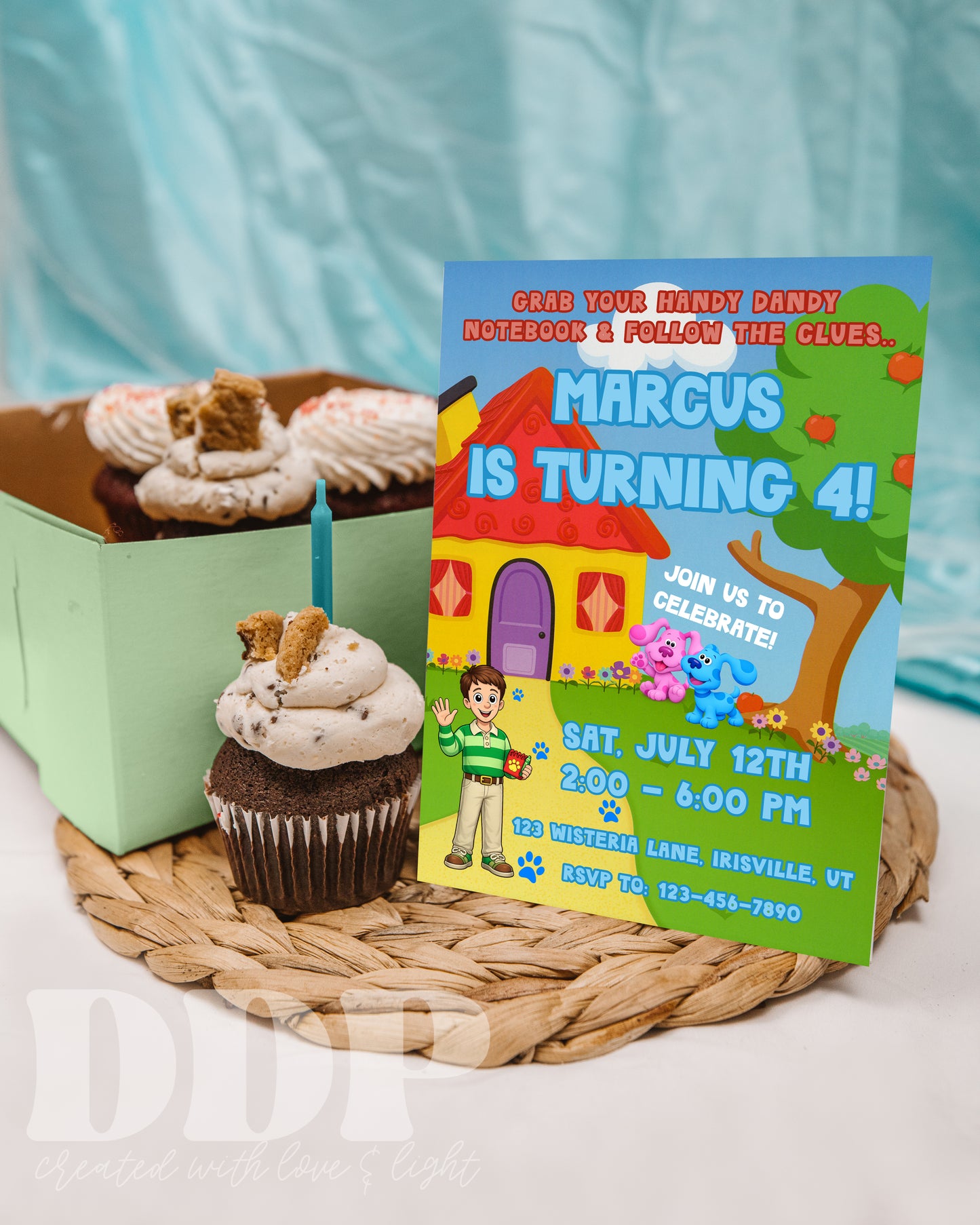 Blue's Clues Birthday Invitation | Blue's Clues ANY AGE Birthday Invite (Digital Download)