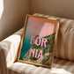 California: The Golden State Art Print | Ocean Cliffs Travel Poster | Digital Wall Art