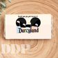 Disneyland Chocolate Bar Label | Vintage Disney Printable Party Decor