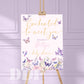 Enchanted to Meet You Welcome Sign | Taylor Inspired Birthday Party Supplies | Girl Baby Shower Butterfly  Printable Party Decor