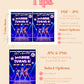 KPOP Demon Hunters Birthday Invitation | HunterX ANY AGE Birthday Invite | KPOP Themed Birthday