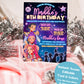 KPOP Demon Hunters Sleepover Invitation | HunterX ANY AGE Birthday Invite | KPOP Themed Birthday