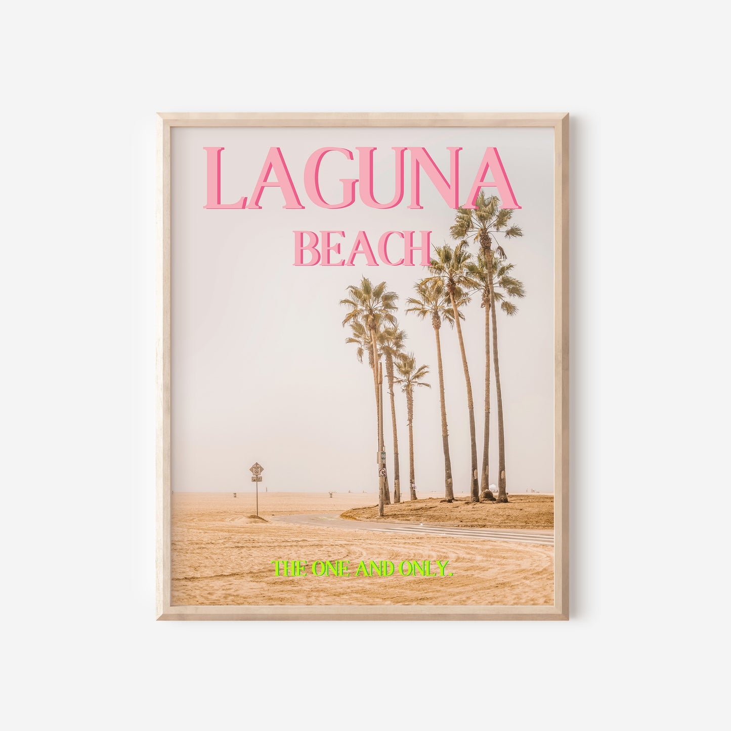 Laguna Beach Art Print | California Travel Poster | Laguna Beach Postcard Art | Digital Wall Art