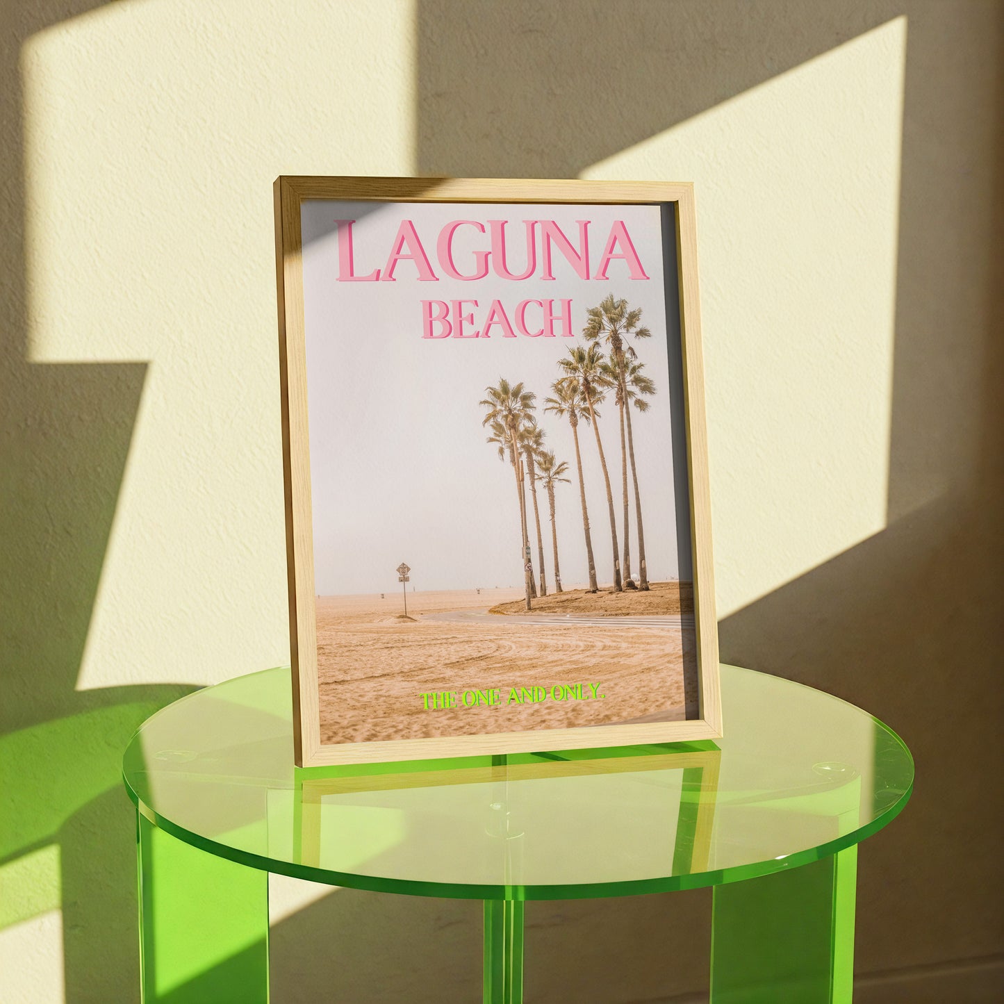 Laguna Beach Art Print | California Travel Poster | Laguna Beach Postcard Art | Digital Wall Art