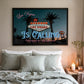 Las Vegas is Calling Art Print | Nevada Travel Poster | Digital Wall Art