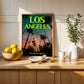Los Angeles: The City of Angels Art Print | Palm Tree Silhouette Travel Poster | Digital Wall Art