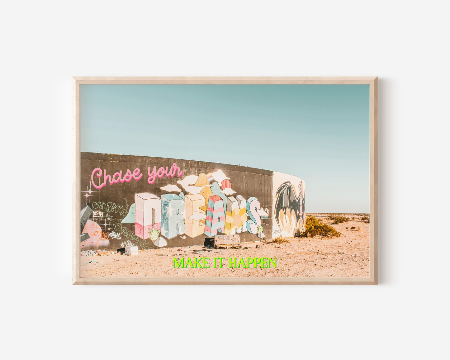 Salvation Mountain Wall Art | Slab City California Printable Wall Art | Digital Wall Art