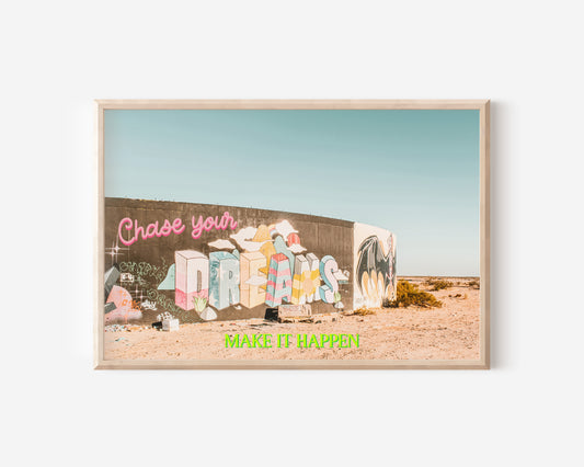 Salvation Mountain Wall Art | Slab City California Printable Wall Art | Digital Wall Art