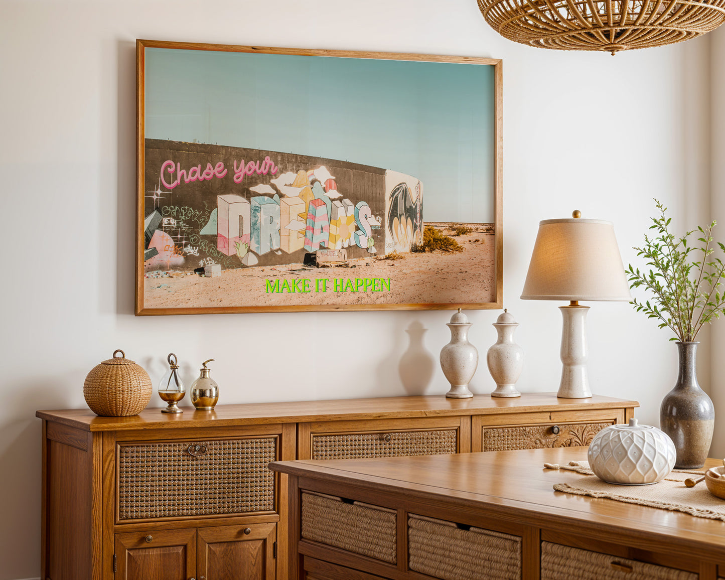 Salvation Mountain Wall Art | Slab City California Printable Wall Art | Digital Wall Art