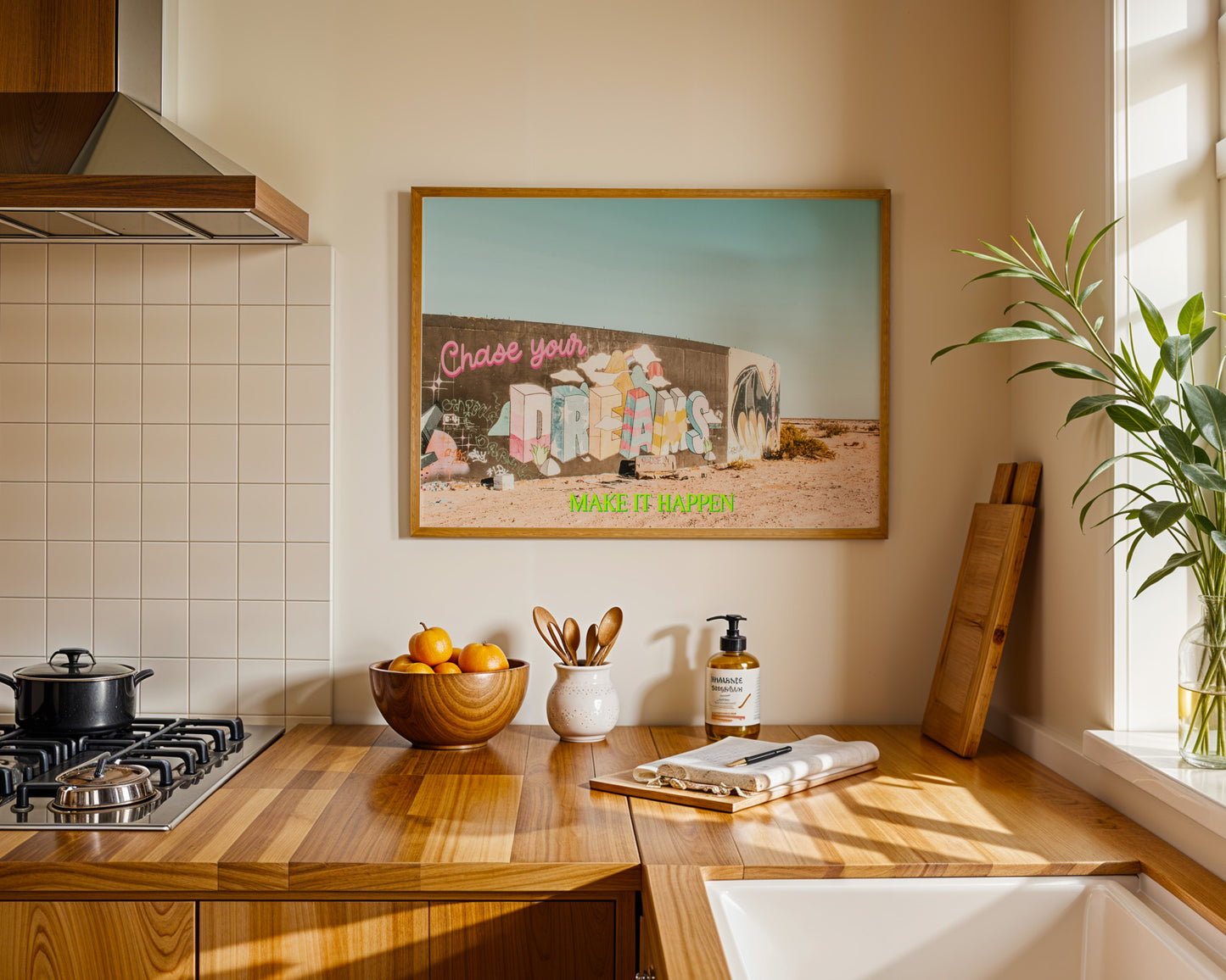 Salvation Mountain Wall Art | Slab City California Printable Wall Art | Digital Wall Art