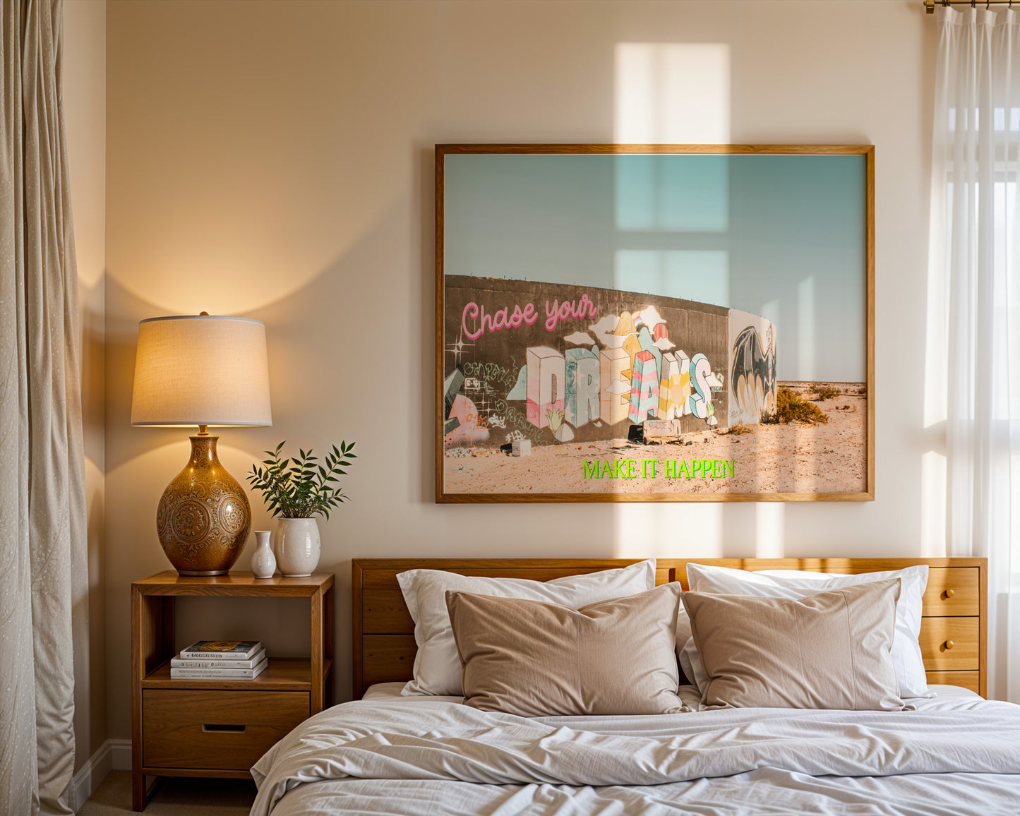 Salvation Mountain Wall Art | Slab City California Printable Wall Art | Digital Wall Art