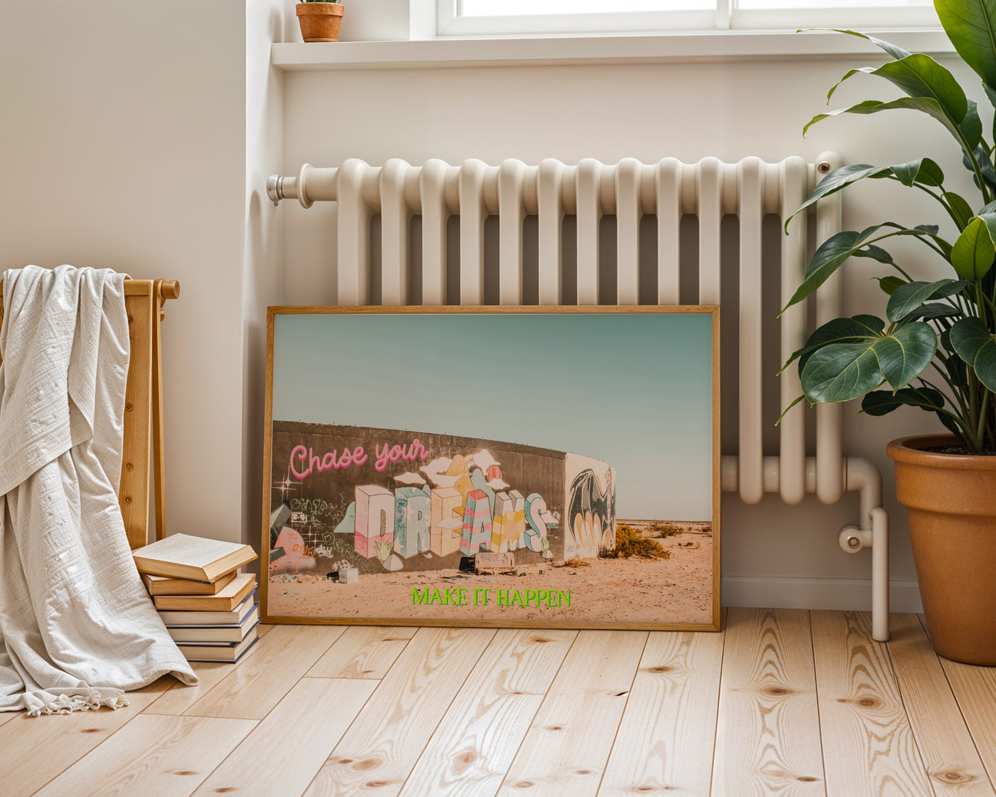 Salvation Mountain Wall Art | Slab City California Printable Wall Art | Digital Wall Art