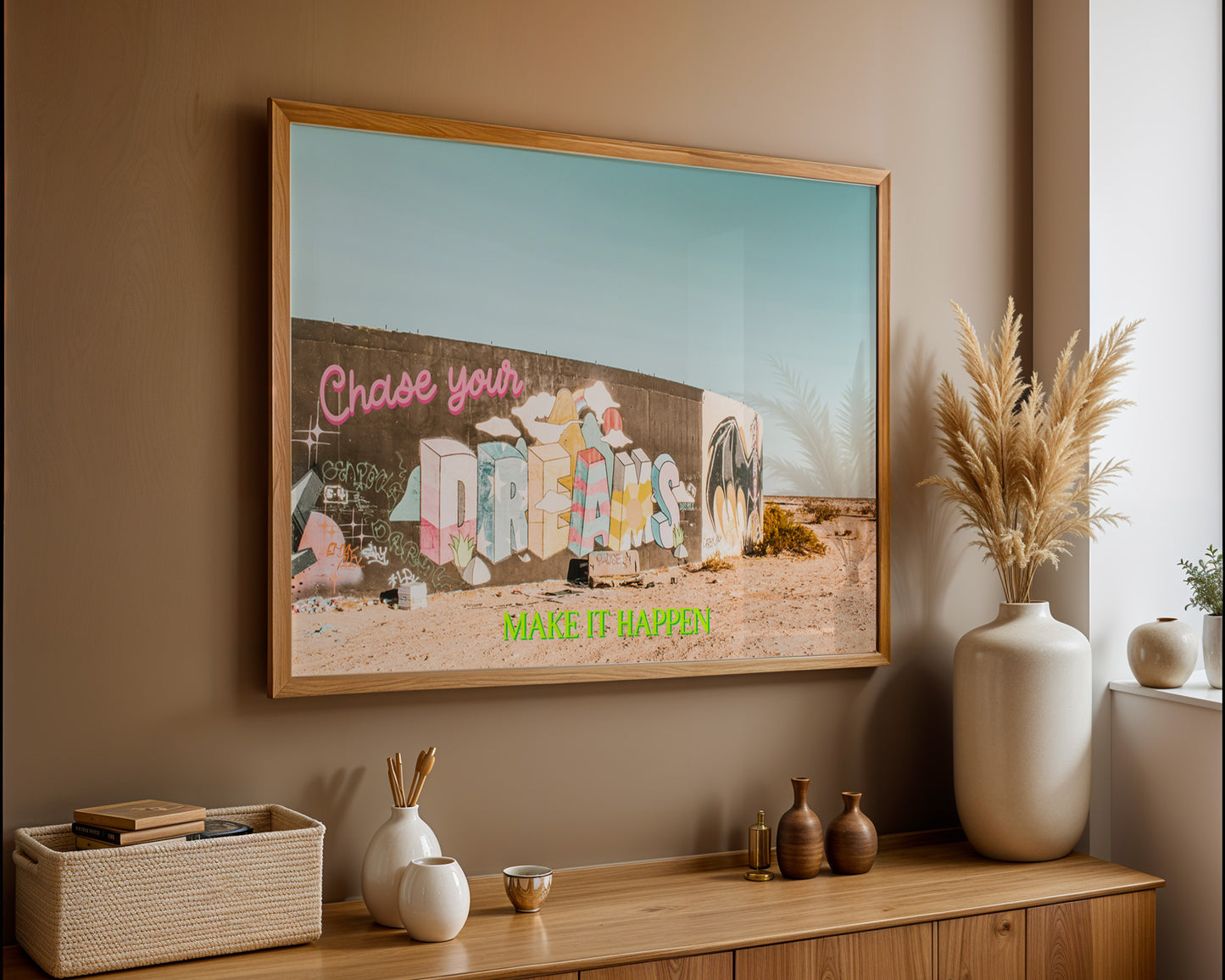 Salvation Mountain Wall Art | Slab City California Printable Wall Art | Digital Wall Art