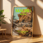 Malibu Art Print | California Travel Poster | Malibu Beach Postcard Art | Digital Wall Art