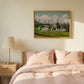 Meet Me at The Cabin Print | Montana Mountain Travel Poster | Digital Wall Art