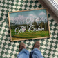 Meet Me at The Cabin Print | Montana Mountain Travel Poster | Digital Wall Art