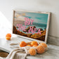 Meet Me By the Sea Postcard Print | Ocean Beach Travel Poster | Digital Wall Art