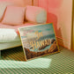 Meet Me In Hawaii Postcard Print | Ocean Beach Travel Poster | Digital Wall Art