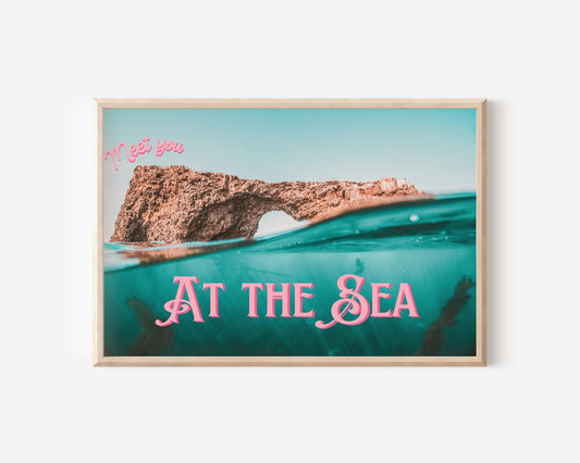 Channel Islands Art Print | Oxnard California Travel Poster | Ocean Postcard Art | Digital Wall Art
