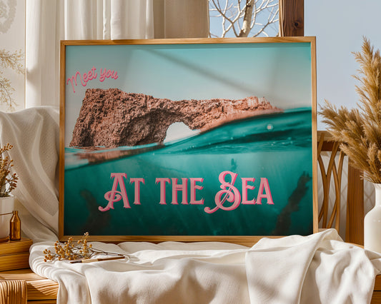 Channel Islands Art Print | Oxnard California Travel Poster | Ocean Postcard Art | Digital Wall Art