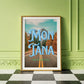 Montana: The Last Best Place Print | Montana Travel Poster | Digital Wall Art