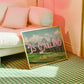 Montana is Calling Print | Meet You In Montana Travel Poster | Montana Digital Wall Art
