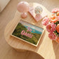 Meet You in Oahu Wall Art | Hawaii Beach Art | Oahu Vintage Style Postcard Print | Digital Wall Art