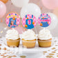 Overalls Cupcake Toppers | Songs for Littles Party Cupcake Toppers | Rachel Party Decor