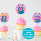 Overalls Cupcake Toppers | Songs for Littles Party Cupcake Toppers | Rachel Party Decor